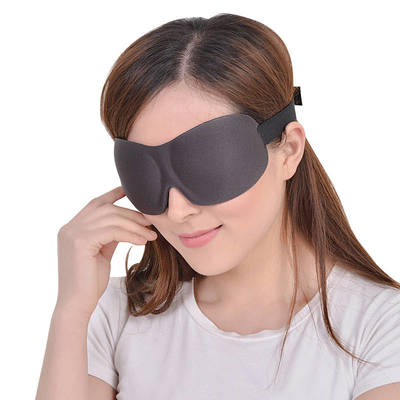意构3D超软透气遮光睡眠眼罩 睡觉眼罩 男士女士可爱护眼罩 高贵紫眼罩 - 京东触屏版